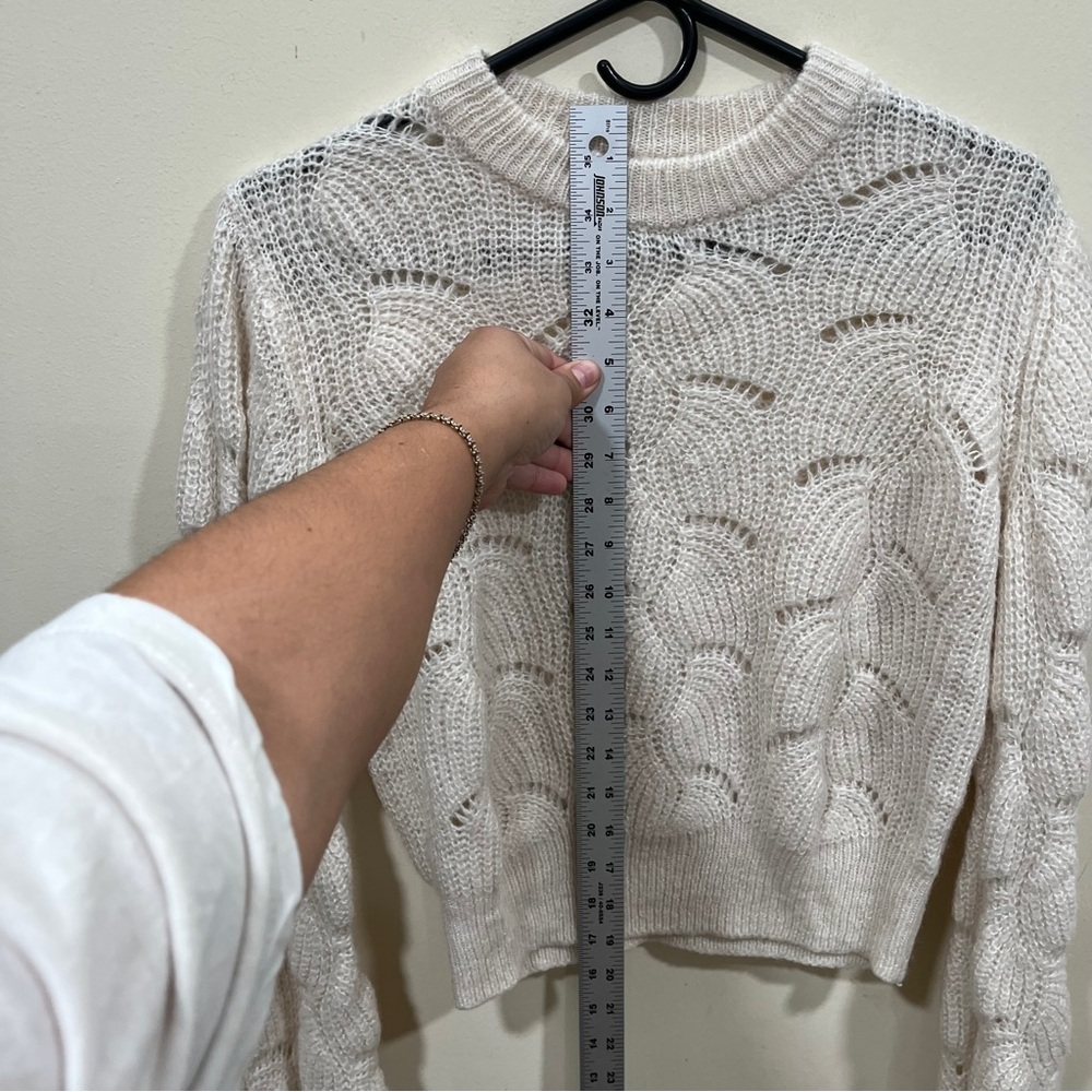 Rolla's Laura Sweater Vanilla size 8/ small EUC - Picture 5 of 10